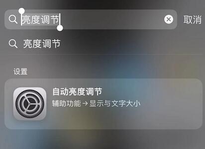 iPhone 小技巧：使用“搜索栏”快速找到所需要的设置