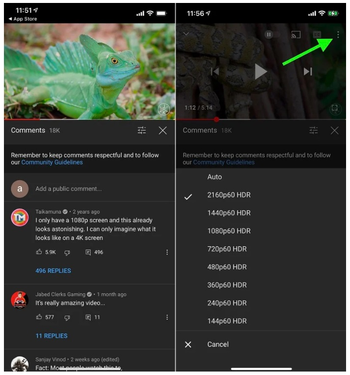苹果 iPhone 12/mini/Pro 已支持 YouTube HDR 视频播放