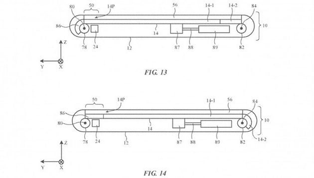 苹果新专利：考虑采用可滑动显示屏，彻底消除 iPhone 刘海
