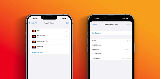 为提高在线购物安全性，iOS 16将支持在Safari中添加虚拟卡片